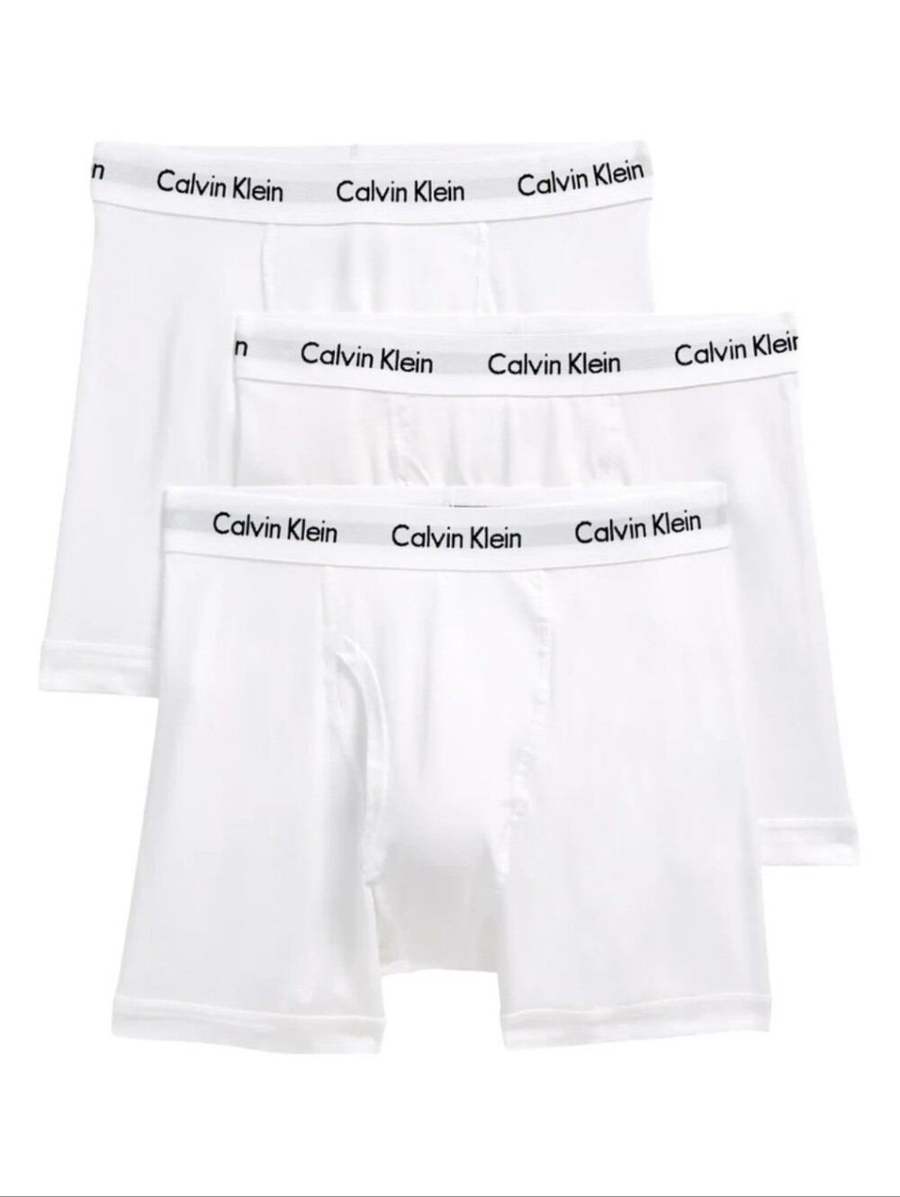 Calvin Klein Men’s Cotton Stretch Boxer Briefs 3-Pack Size L 36-38
